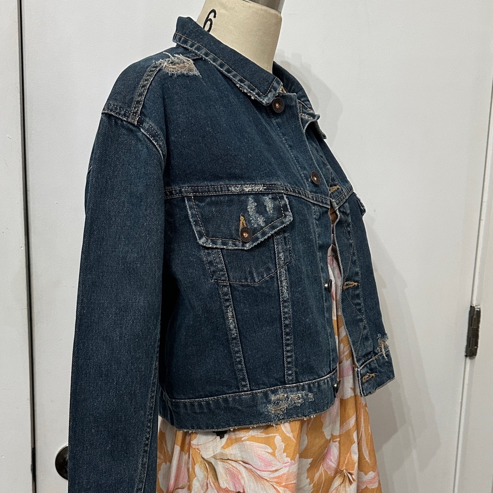 Classic Blue Denim Jacket for Women